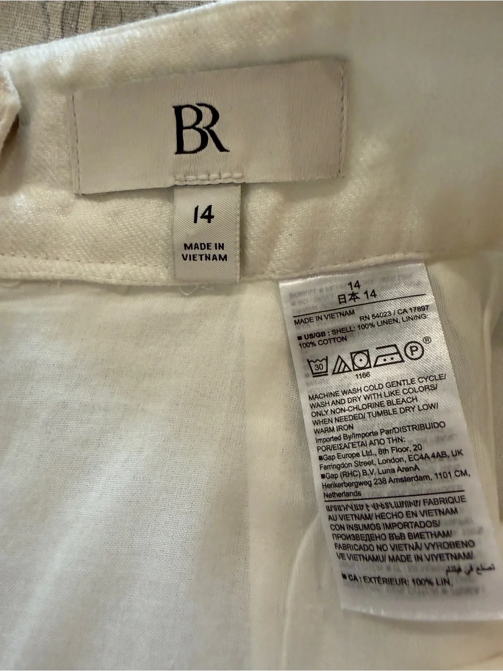 Banana Republic Lina Linen Ultra Wide-Leg Trousers